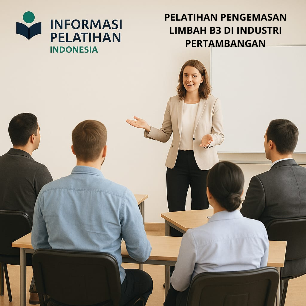PELATIHAN PENGEMASAN LIMBAH B3 DI INDUSTRI PERTAMBANGAN