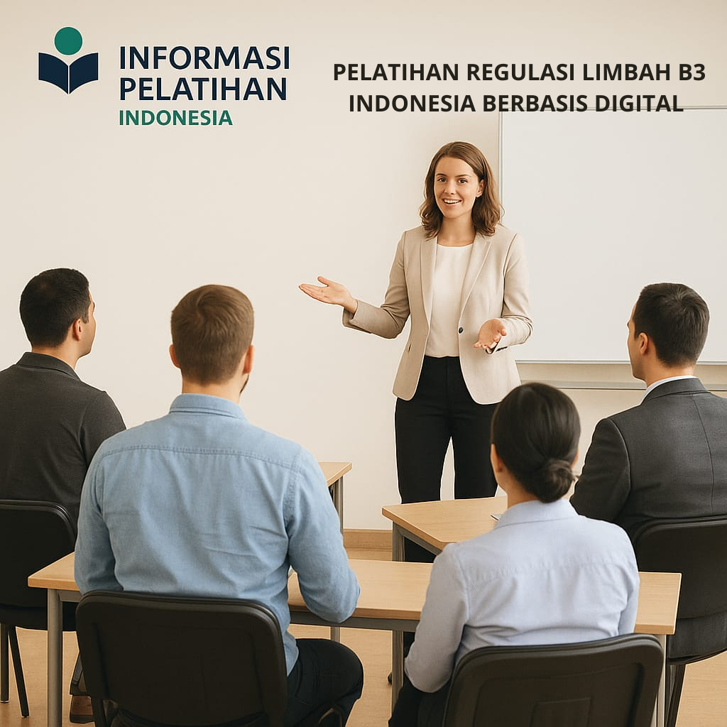 PELATIHAN REGULASI LIMBAH B3 INDONESIA BERBASIS DIGITAL
